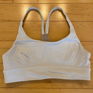 Lululemon White Sports Bra Size 6